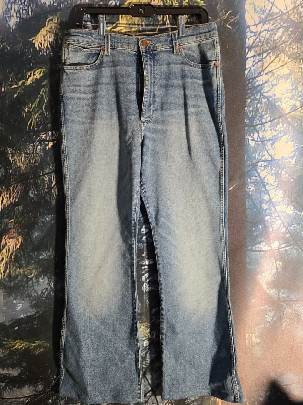 Wrangler Westward 626 High Rise Boot Jeans Womens 32x30 Medium Wash NWT - Picture 2 of 12